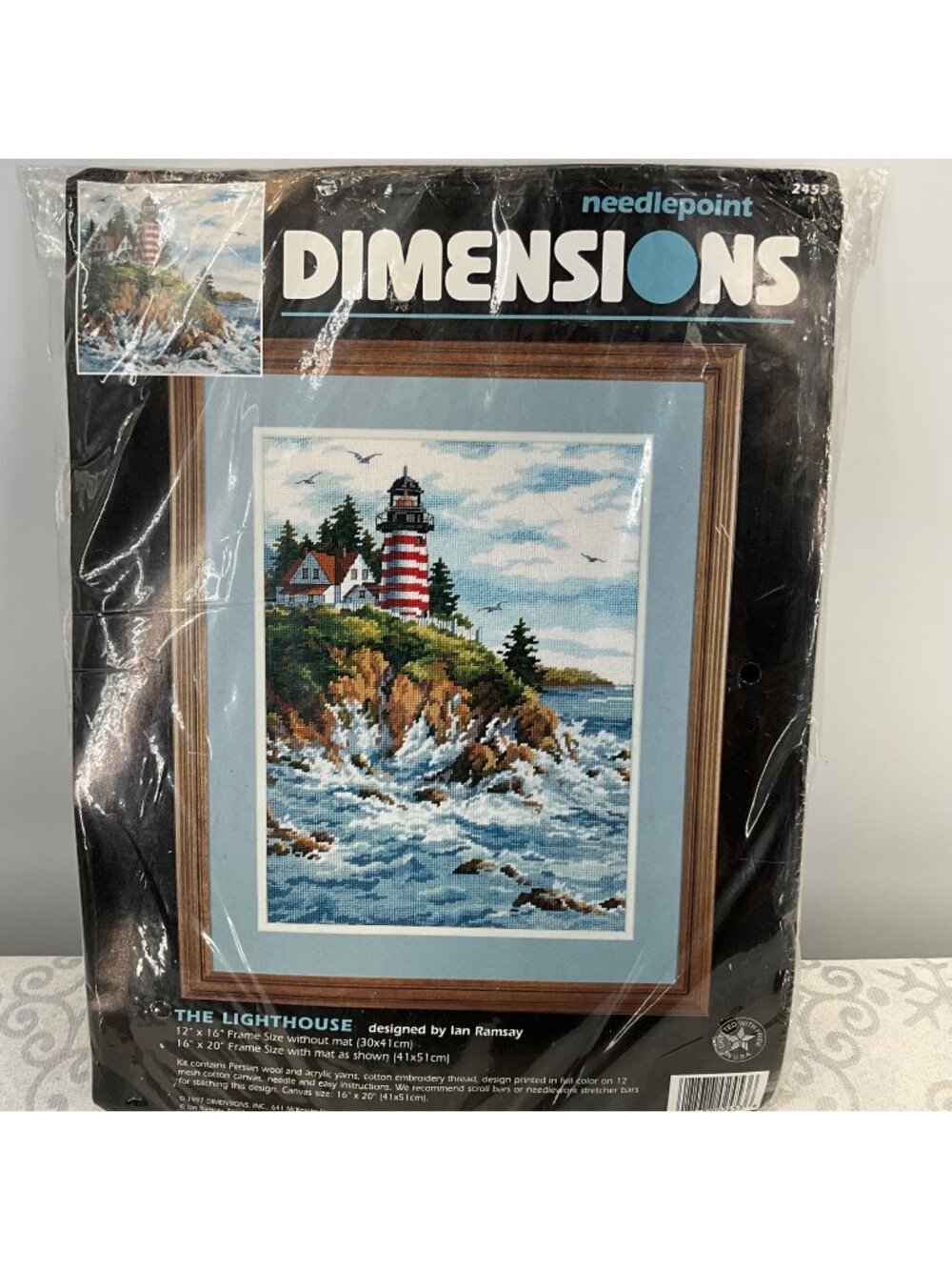 Dimensions Needlepoint Kit The Lighthouse By Ian Ramsay 2453